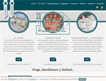 Tablet Screenshot of granhotelciudaddelsur.es